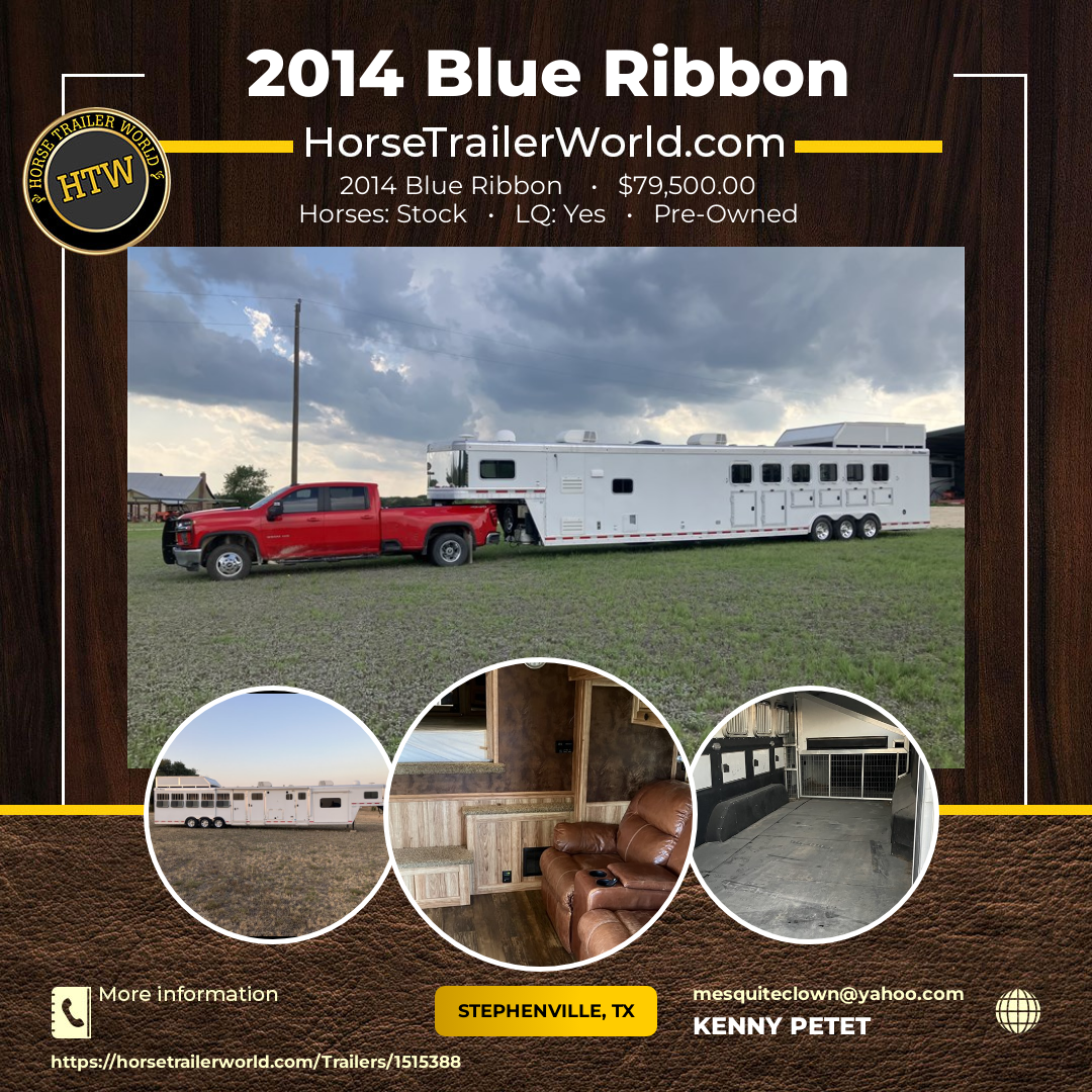 Blue Ribbon Trailers for Sale