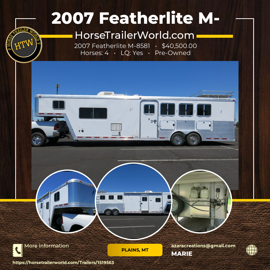 2007 Featherlite M8581