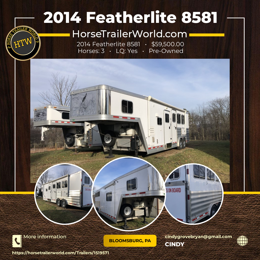 2014 Featherlite 8581