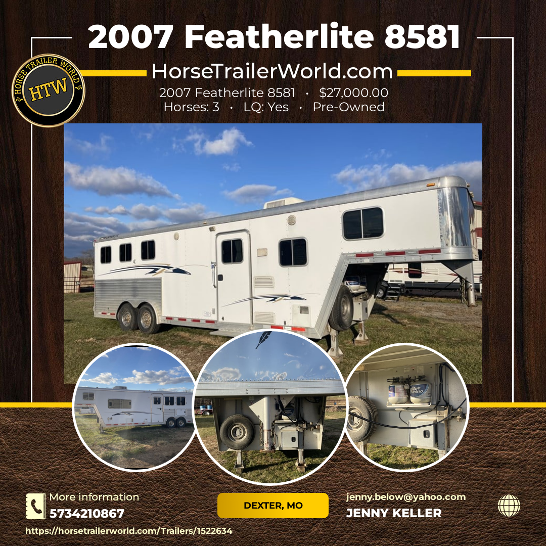 2007 Featherlite 8581