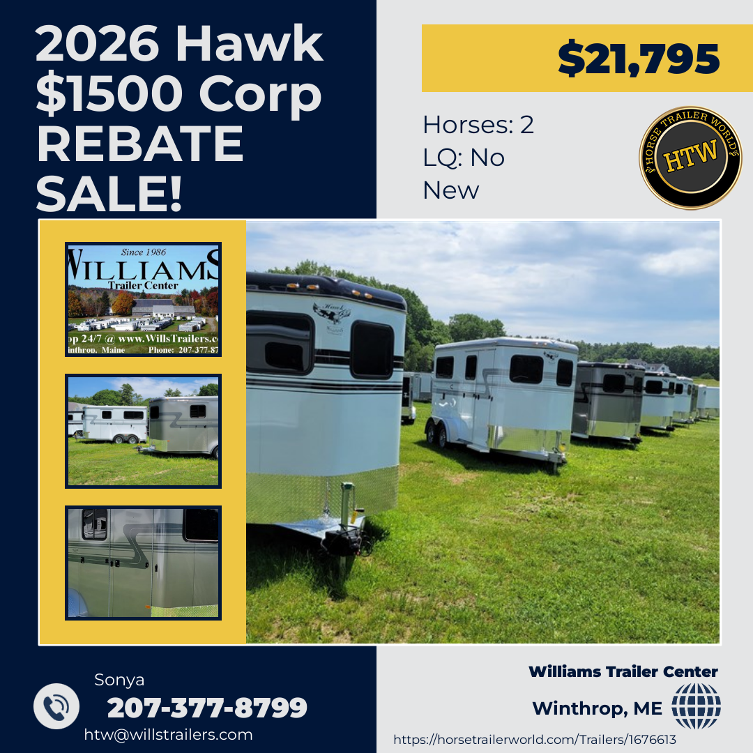 2026 Hawk $1500 Corp REBATE SALE! Overstock Summer Sale!
