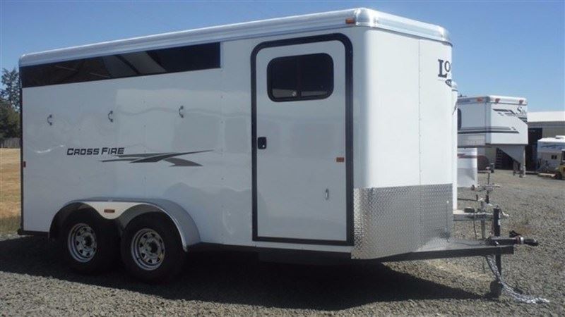 2018 Logan Coach Crossfire 3 Horse Bumper Pull