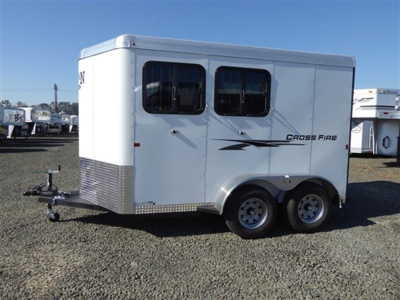 2018 Logan Coach Crossfire 2 Horse Bumper Pull