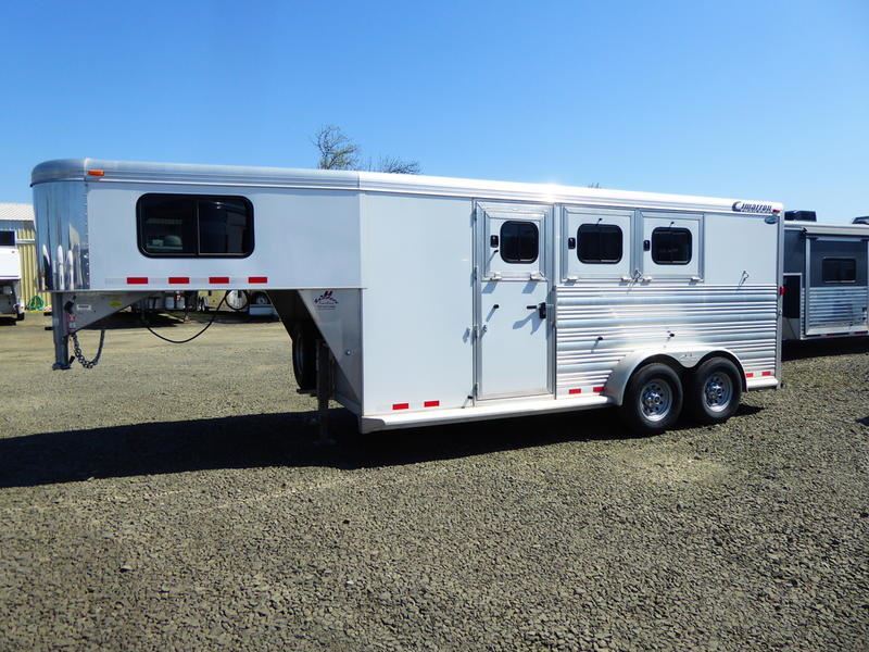 2016 Cimarron Trailers Norstar 3 Horse Gooseneck