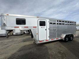 2018 Stock horse Exiss Livestock STC 7020 w/Tack Room