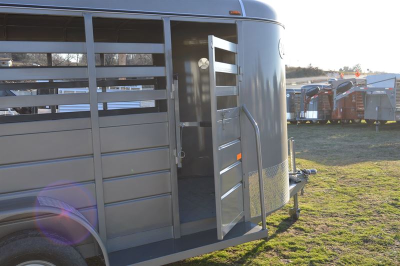 2022 WW 6x16x6'2" Bumper Pull Stock Trailer