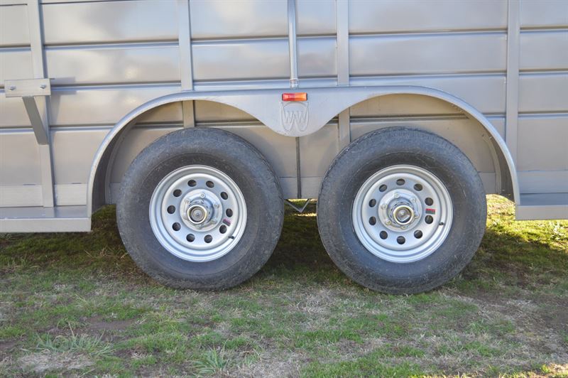 2022 WW 6x16x6'2" Bumper Pull Stock Trailer