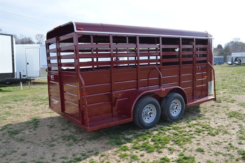 2023 WW 6x16x6'2" Bumper Pull Stock Trailer