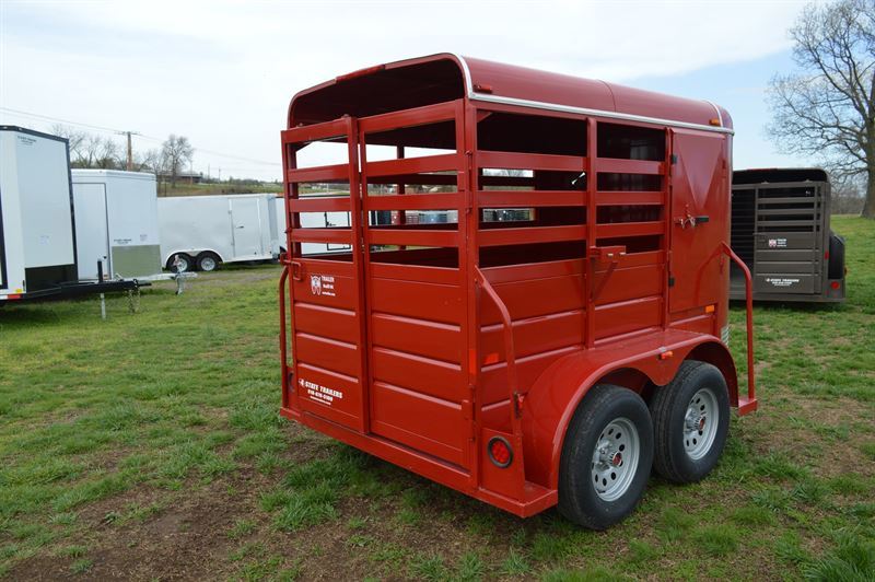 2023 WW 5x10 BUMPER PULL STOCK TRAILER