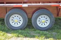 2023 W-W 6'8x20' gooseneck stock trailer- rubber floor