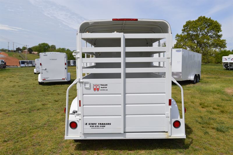 2023 WW 5x10 BUMPER PULL STOCK TRAILER