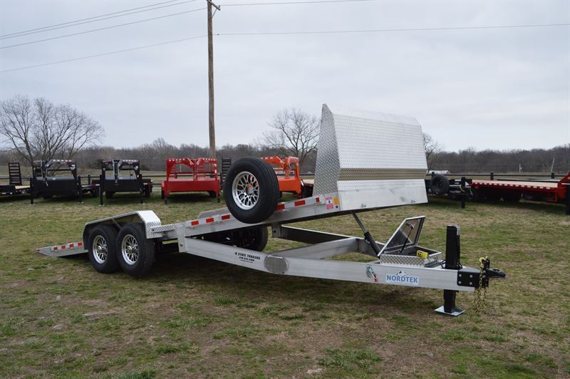 2024 Nordtek 82X24 ALUMINUM TILTBED TRAILER