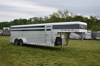 2025 4-star 7x24x6'6 deluxe stock trailer
