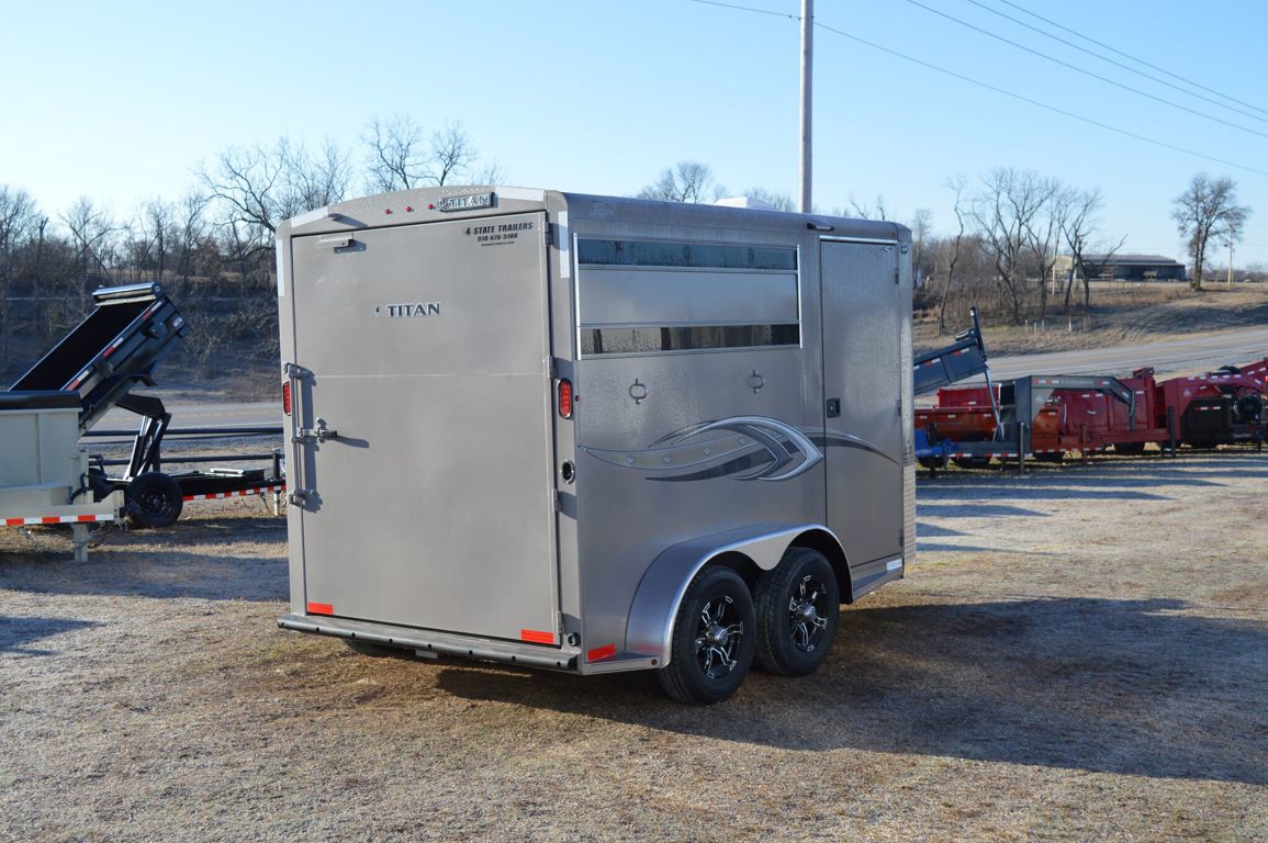 2025 Titan royal ii 2 horse slant 6'8"x13'x7'