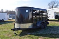2026 Stock horse WW ALL AROUND 6'X14'X6'2" BUMPER PULL STOCK TRAILER