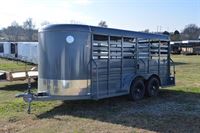 2026 Stock horse WW ALL AROUND 6'X16'X6'2" BUMPER PULL STOCK TRAILER