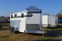 2026 2 horse 4-Star 6'10X12'X7' Bumper Pull 2 Horse Slant