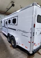 2005 Stock horse Sundowner Trailers 3 HORSE GOOSENECK
