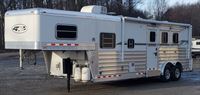 2014 Stock horse 4 Star Trailers 3 HORSE GOOSENECK LQ