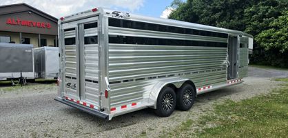 2027 Stock horse 4 Star Trailers 7'X24' STOCK TRAILER