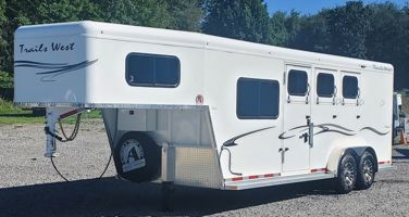 2024  horse Trails West® 3 HORSE GOOSENECK