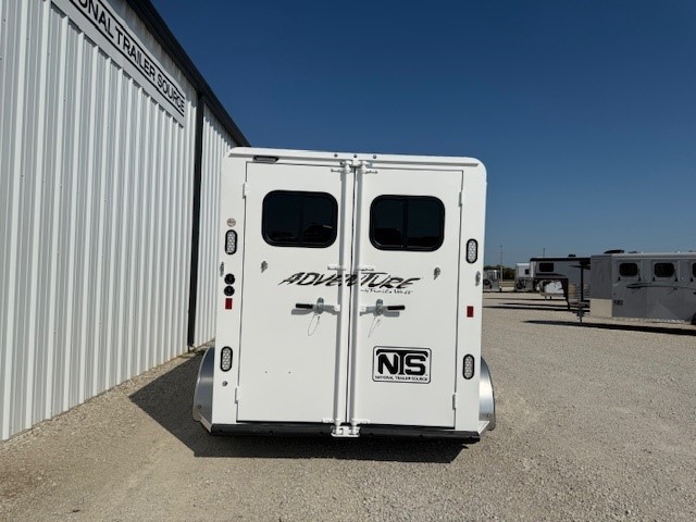 2026 Trails West 2 horse bumper pull trailer