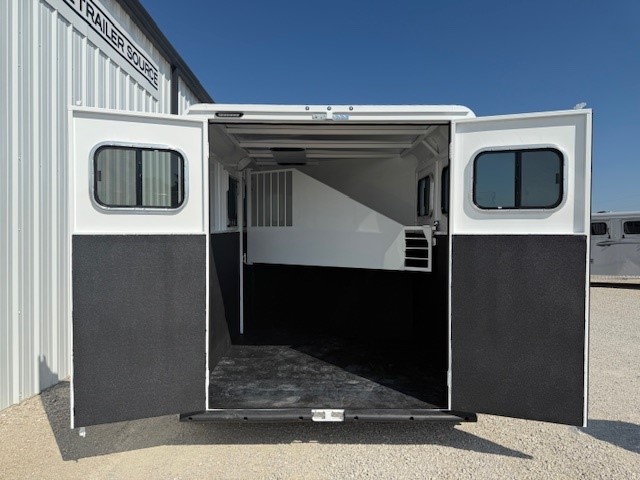 2026 Trails West 2 horse bumper pull trailer