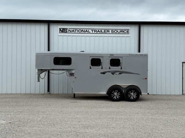 2025 Trails West 2 Horse Gooseneck Trailer