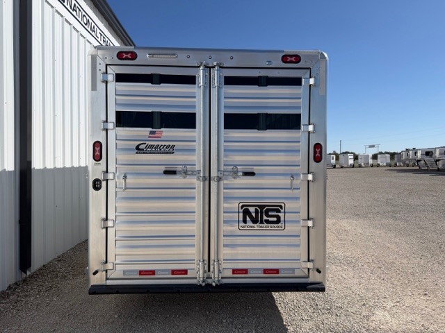 2026 Cimarron 6 horse gooseneck trailer