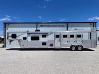2026 4 horse Lakota Trailers Charger 4 Horse with 15' Living Quarters