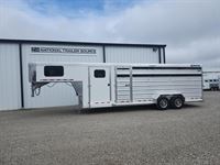 2026 Stock horse CImarron 24' Livestock Gooseneck Trailer