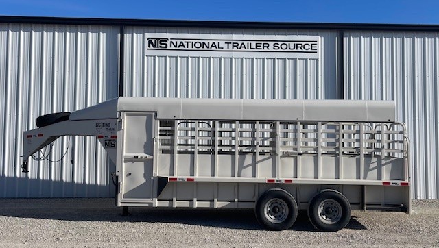 2021 Big Bend 18' Livestock Gooseneck Trailer