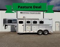 1999 3 horse Travalong 3 Horse Gooseneck Trailer