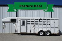 1996 3 horse Pro Stock 3 Horse Gooseneck Trailer