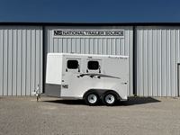 2026 2 horse Trails West 2 Horse Bumper Pull Trailer