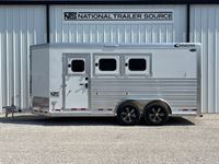 2026 3 horse Cimarron 3 Horse Bumper Pull Trailer