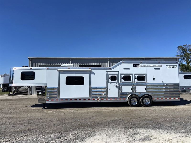 2024 Twister 3 Horse Side Load 13'6" Outlaw Conversions