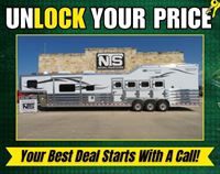 2024 4 horse Twister 4 Horse Side Load with 16'6" Outlaw Conversions