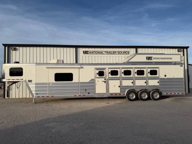 2026 Cimarron 5 horse side load with 13'6" outlaw conversions