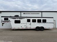 2026 4 horse Bison Silverado 4 Horse 8' Living Quarters