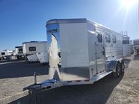 2026 3 horse Cimarron 3 Horse Bumper Pull Trailer