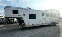 2013 4 horse Exiss 4 Horse 8' Living Quarters