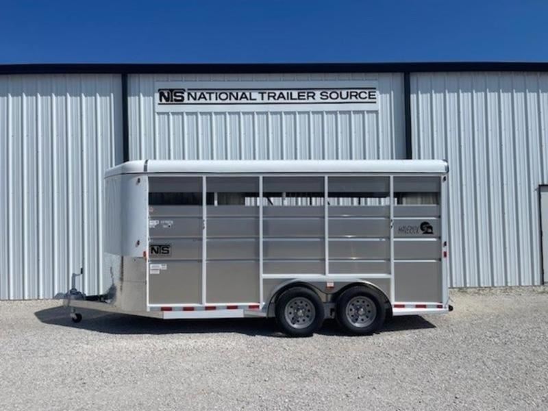 2026 Maverick 3 horse bumper pull trailer