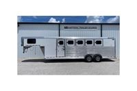 2026 5 horse Cimarron 5 Horse Gooseneck Trailer