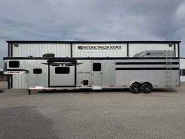 2026 Stock horse Bison Trail Hand 16' Livestock 15' Living Quarters