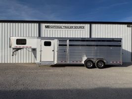 2026 Stock horse Cimarron 24' Livestock Gooseneck Trailer