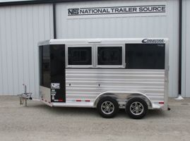 2025 2 horse Cimarron 2 Horse Bumper Pull Trailer