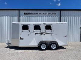2026 3 horse Trails West 3 Horse Bumper Pull Trailer
