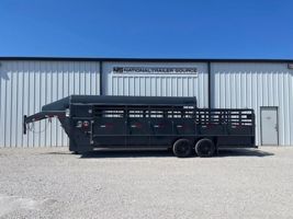 2025  horse Wyatt 24' Livestock Gooseneck Trailer