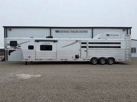 2027 Stock horse Lakota Trailers Charger 18' Livestock 13' Living Quarters